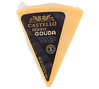 Castello Reserve Cheese Gouda Wedge - 8 Oz