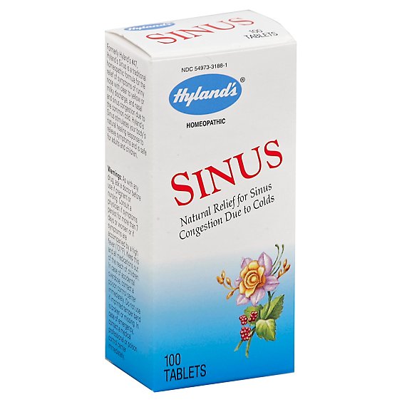Hyland Sinus Tablets - 100 Count