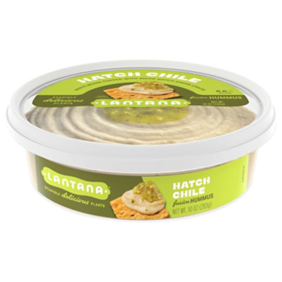 Lantana Roasted Hatch Chile Hummus - 10 Oz - Image 1