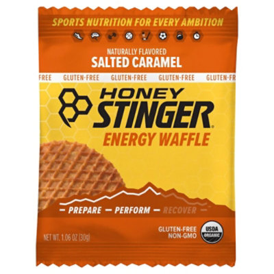 Honey Stinger Organic Waffle Gluten Free Salted Caramel - 1.06 Oz - Image 3