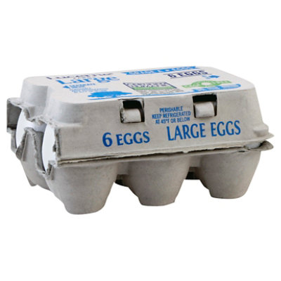 Lucerne Farms Eggs Cage Free Large - 6 Count