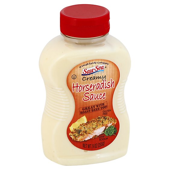 Sau Sea Sauce Creamy Horseradish - 9 Oz