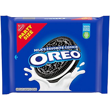 OREO Cookies Sandwich Chocolate Party Size - 25.5 Oz - Image 2