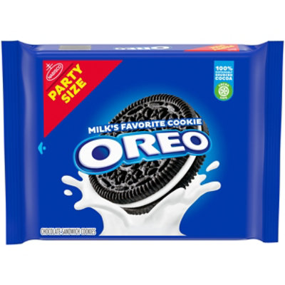 OREO Chocolate Sandwich Cookies Party Size - 25.5 Oz - Image 1