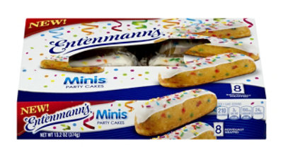 Entenmanns Mini Party Cakes - 13.2 Oz