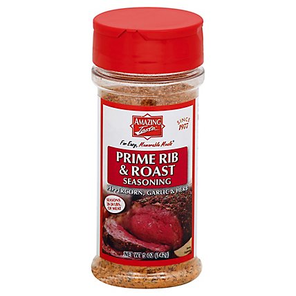 Amazing Taste Seasoning Peppercorn Garlic & Herb Prime Rib & Roast - 5 Oz - Image 1