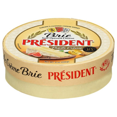 President Triple Crème Brie - 8 Oz - Image 2