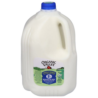 Organic Valley Milk Reduced 2% Milk Fat - 1 Gallon - Image 3