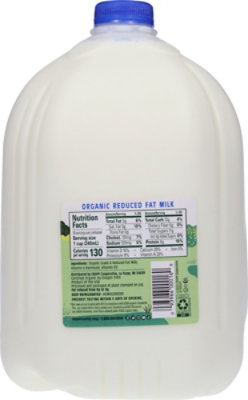 Organic Valley Milk Reduced 2% Milk Fat - 1 Gallon - Image 6