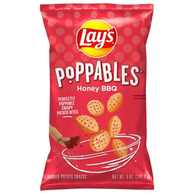 Lays Poppables Honey Bbq Potato Snacks Plastic Bag - 5 Oz - Image 3