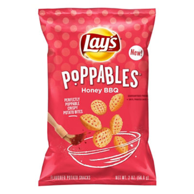 Lays Poppables Honey Bbq Potato Snacks Plastic Bag - 2 Oz - Image 3