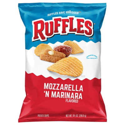 Ruffles Mozzarella & Marinara Flavored Potato Chips - 8.5 Oz