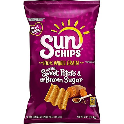 SunChips Snacks Whole Grain Sweet Potato With Brown Sugar - 7 Oz - Image 2