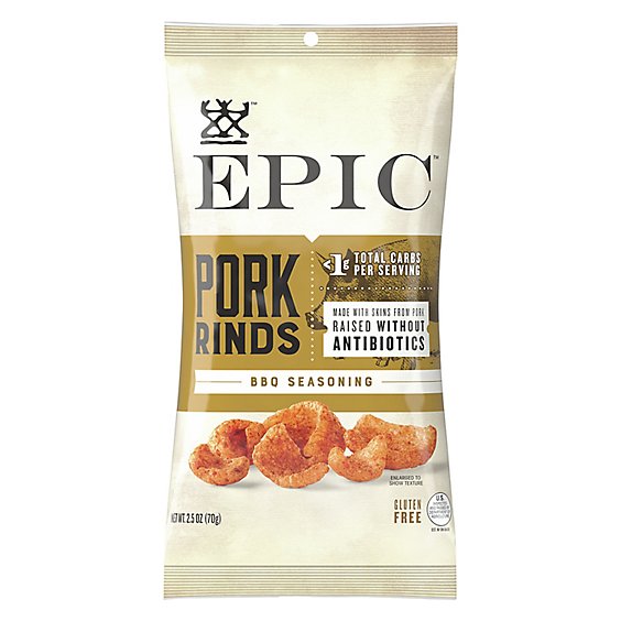EPIC Pork Rinds BBQ Seasoning - 2.5 Oz