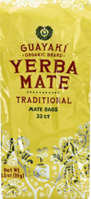 Guayaki Tradtnl Mate Bag 33pc Org - 3.5 Oz - Image 2