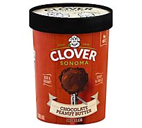 Clover Sonoma Ice Cream Chocolate Peanut Butter - 1.5 QT