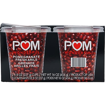 POM Wonderful Ready-to-Eat Fresh Pomegranate Arils 2 Count - 8 Oz - Image 2