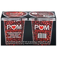 POM Wonderful Ready-to-Eat Fresh Pomegranate Arils 2 Count - 8 Oz - Image 1
