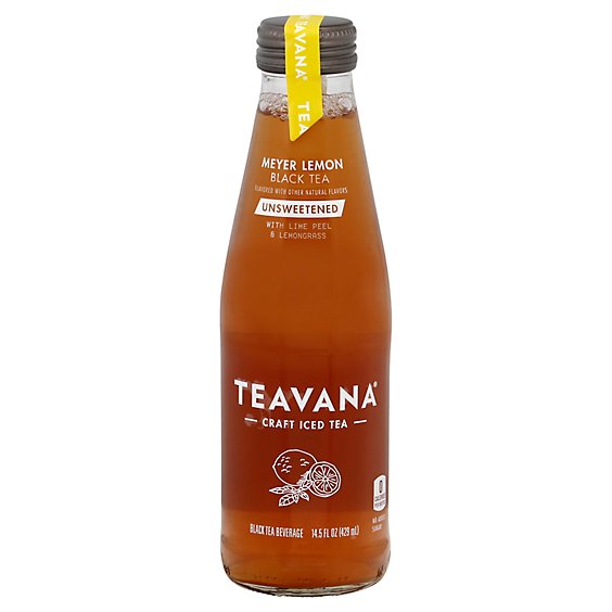 Teavana Unsweetened Meyer Lemon Black Tea Beverage - 14.5 Fl. Oz.