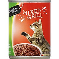 Signature Pet Care Cat Food Classic Pate Mixed Grill Can - 13.2 Oz - Image 2