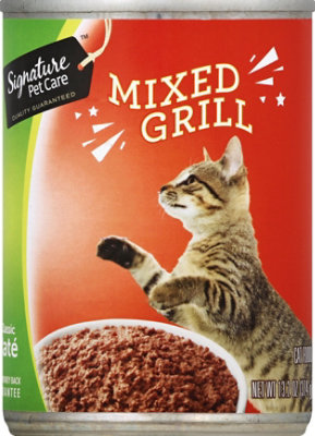 Signature Pet Care Cat Food Classic Pate Mixed Grill Can - 13.2 Oz - Image 2