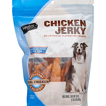 Signature Pet Care Dog Treats Chicken Jerky Real Chicken - 24 Oz - Image 2