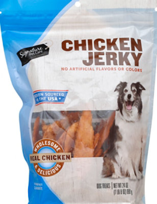 Signature Pet Care Dog Treats Chicken Jerky Real Chicken - 24 Oz - Image 2