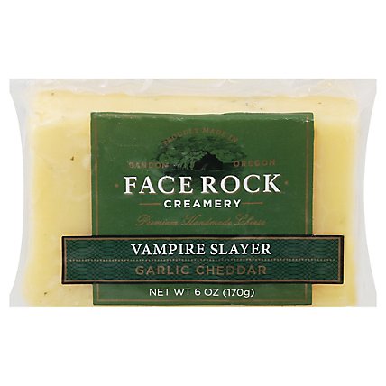 Face Rock Vampire Slayer Garlic Cheddar - 6 Oz - Image 3