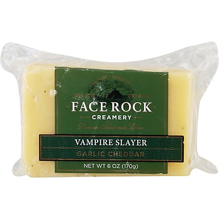 Face Rock Vampire Slayer Garlic Cheddar - 6 Oz - Image 2