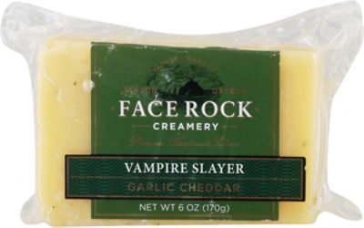 Face Rock Vampire Slayer Garlic Cheddar - 6 Oz - Image 2