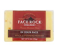 Face Rock In Your Face Spicy 3 Peppercheddar - 6 Oz