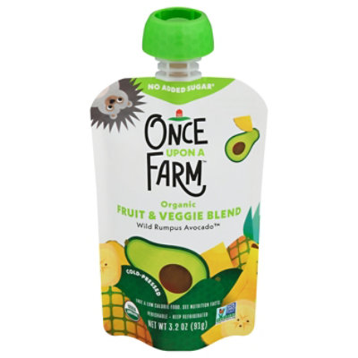 Once Upon A Farm Wild Rumpus Avocado 7 Plus Months - 3.2 Oz - Image 3