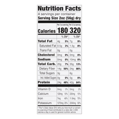 Explore Cuisine Bean Pasta Organic Fettuccine Edamame & Mung Bean Box - 8 Oz - Image 4