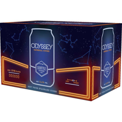 Seattle Cider Odyssey In Cans - 72 Fl. Oz.