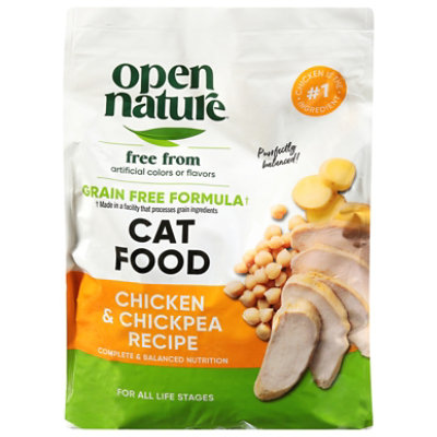 Open Nature Cat Food Adult Grain Free Chicken & Chickpea Recipe - 11 Lb - Image 2