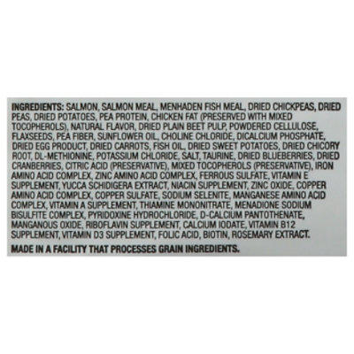 Open Nature Cat Food Adult Grain Free Salmon & Chickpea Recipe Bag - 4 Lb - Image 3