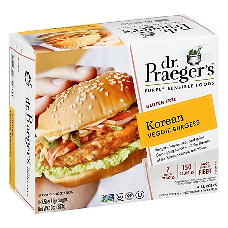 Dr. Praeger Burger Veg - 10 Oz