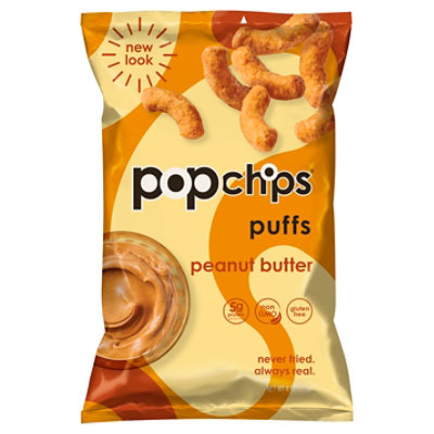popchips Nutter Puffs Puffed Snack Peanut Butter - 4 Oz - Image 3