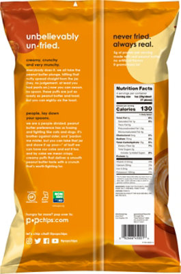 popchips Nutter Puffs Puffed Snack Peanut Butter - 4 Oz - Image 6