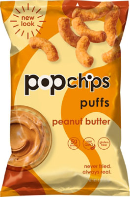 popchips Nutter Puffs Puffed Snack Peanut Butter - 4 Oz - Image 2