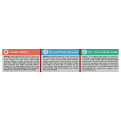 Signature Pet Care Cat Food Classic Pate Seafood Variety Pack Box - 24-3 Oz - Image 3