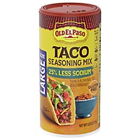 Old El Paso Taco Seasoning Mix Jar - 6.25 Oz - Image 3