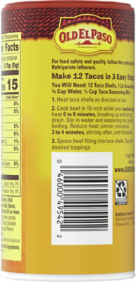 Old El Paso Taco Seasoning Mix Jar - 6.25 Oz - Image 6