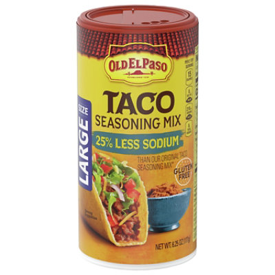 25% Less Salt & Gluten-Free Taco Seasoning