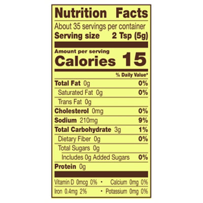 Old El Paso Taco Seasoning Mix Jar - 6.25 Oz - Image 4