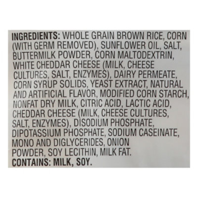 Signature SELECT White Cheddar Rice Cakes  - 5.46 Oz - Image 4