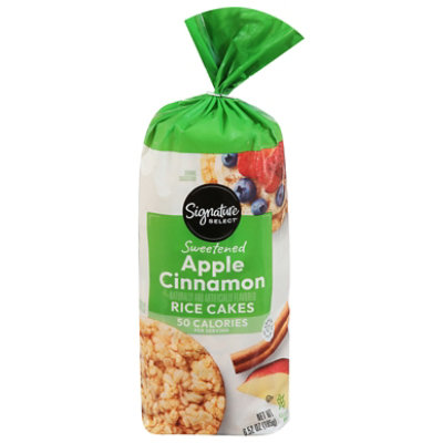 Signature SELECT Apple Cinnamon Rice Cakes - 6.52 Oz - Image 3