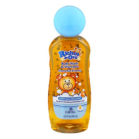 Ricitos De Oro Body Wash & Shampoo - 13.5 Fl. Oz.