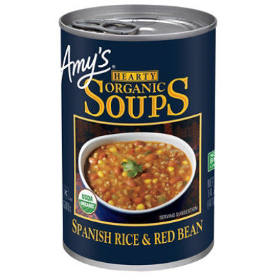 Amy's Hearty Spanish Rice & Red Bean Soup - 14.7 Oz