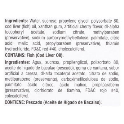 Menper Emulsion De Escocia Cod Liver Oil Cherry - 6.5 Fl. Oz. - Image 3